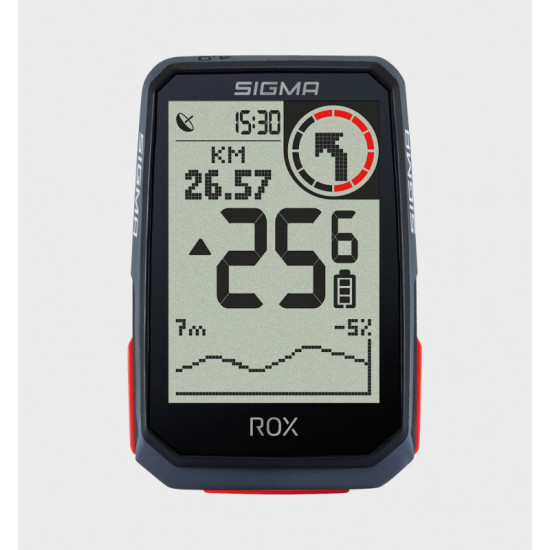 Велокомп'ютер ROX 4.0 Black HR Set Sigma Sport