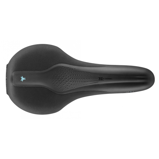 Сідло Selle Royal SCIENTIA M1 Moderate, 3D skingel, оббивка Black gummy/Black mokka, 289х141мм, 425г, рейли сталь + Curva suspension, unisex, чорне Сідло Selle Royal SCIENTIA M1 Moderate, 3D skingel, оббивка Black gummy/Black mokka, 289х141мм, 425г, рейли сталь + Curva suspension, unisex, чорне