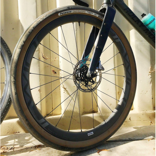 Покрышка GRAVELKING Slick Panaracer, 700x26C Черный/Коричневый Трубчатая