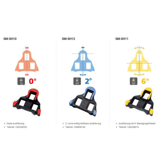 Шипи SM-SH10 SPD-SL шосе, без вільного ходу, червоні