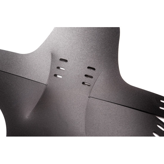 Бризковик Green Cycle GMG-03 міні, на вилку, 362х297мм, чорний