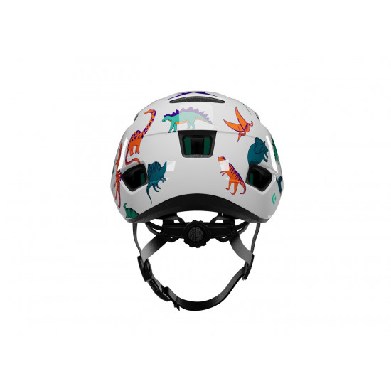Шолом LAZER Pnut 2.0 KinetiCore динозаври, білий
