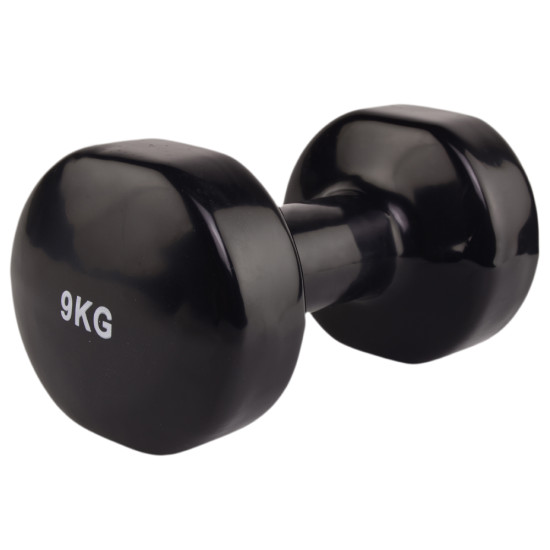 Гантель виниловая Stein 9.0 кг / шт / жёлтая