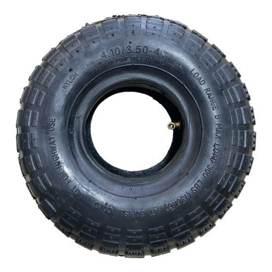 Шина з камерою для садової тачки 4.10/3.50-4, 001