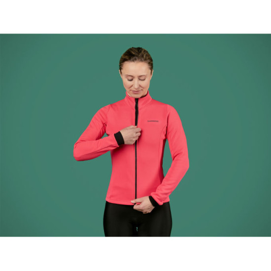 Велокуртка жіноча Shimano ELEMENT, коралова, розм. S