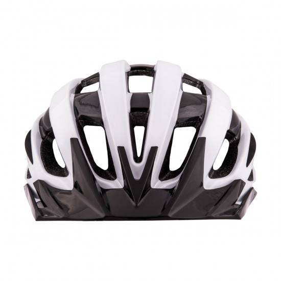 Шлем HQBC QINTEC разм. L, 58-62см, белый/черный глянец.