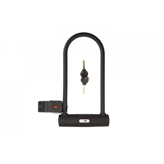 Замок Green Cycle U-lock на ключі GLK-468 115x230 чорний