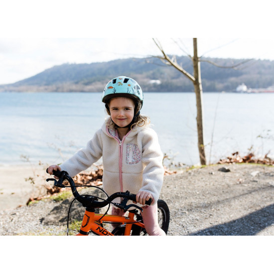 Шолом LAZER Pnut 2.0 KinetiCore морський світ, бірюзовий