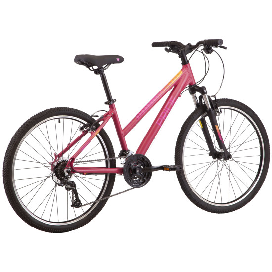 Велосипед 26" Pride STELLA 6.1 рама - XS 2023 бордовий (задній і передній перемикачі та манетка - MICROSHIFT)