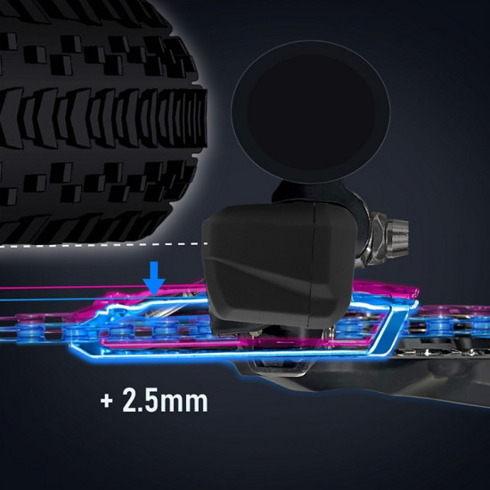 Переключатель передний FD-RX825-F GRX, Di2 2X12, без хомута Переключатель передний FD-RX825-F GRX, Di2 2X12, без хомута