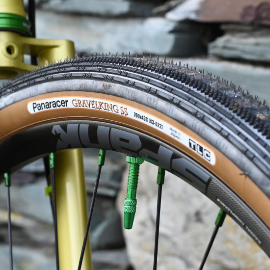 Покришка GRAVELKING SS Panaracer, 700x28C Black/Brown Tubed