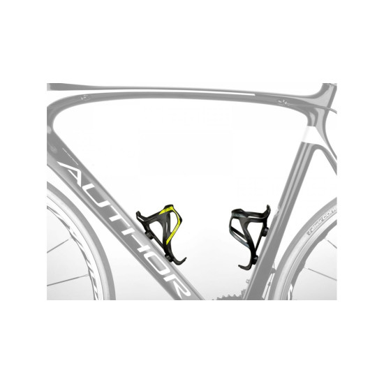 Кріплення для фляги Author ACP-X26 Carbon, колір : карбон / зелений 14000192