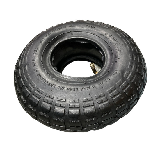 Шина с камерой для садового тачка 4.10/3.50-4