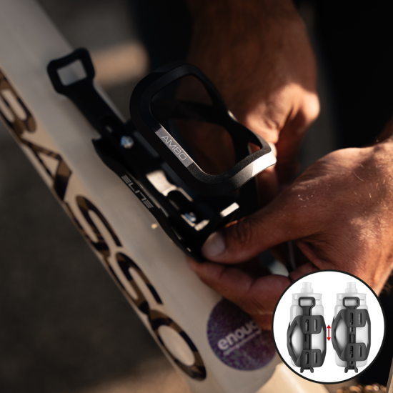 Фляготримач чорний Elite AMBO 0232001