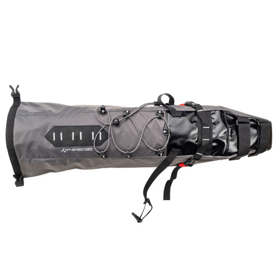 Сумка подседельная GEOSMINA Large Seat Bag (15L), 520г, серая Сумка подседельная GEOSMINA Large Seat Bag (15L), 520г, серая