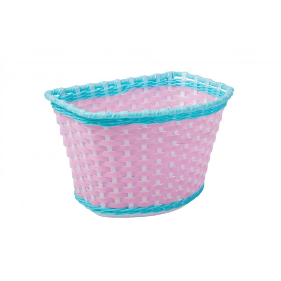 Корзина Pl на кермо 200*270*170 мм рожевий BRAVVOS FL-B521-01 Корзина Pl на кермо 200*270*170 мм рожевий BRAVVOS FL-B521-01