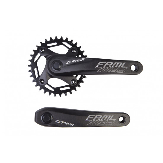 Шатун алюміній L170мм 34T під квадрат чорний HX HX-A024