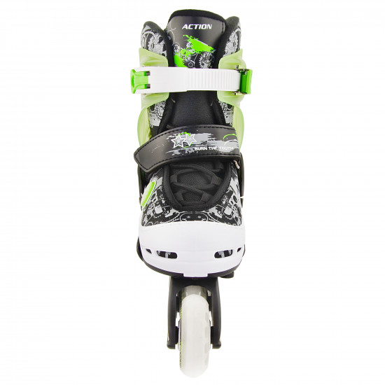 Роликові ковзани Action PAT/Green/34-37