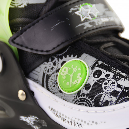 Роликові ковзани Action PAT/Green/34-37