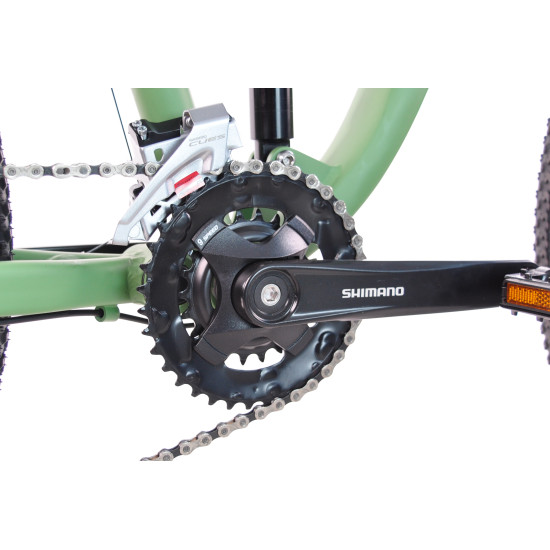 Велосипед ARDIS 27,5 AMT AL "IMPULS" двухподвес, 18 рама, зеленый 0295GRN