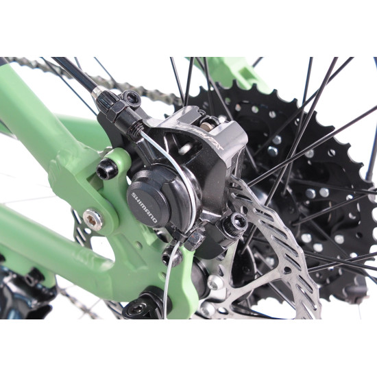 Велосипед ARDIS 27,5 AMT AL "IMPULS" двухподвес, 18 рама, зеленый 0295GRN