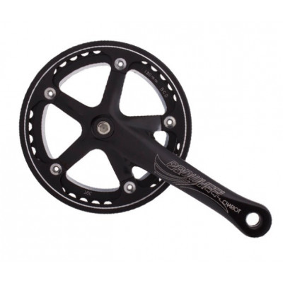 Комплект шатунів PROWHEEL FOLDING Chariot-611A 39T 175mm black