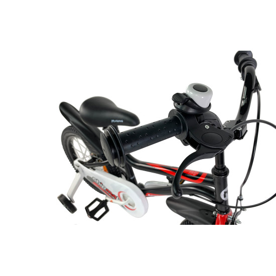 Детский велосипед RoyalBaby Chipmunk MK 14", OFFICIAL UA, черный