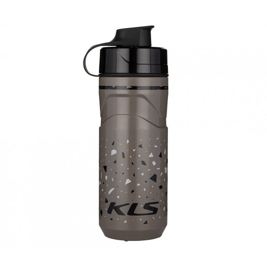 Фляга/термо-фляга з кришкою KLS Erebus 500/650 мл, трансформер, коричневий