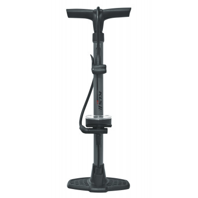 Насос підлоговий пластиковий з манометром KLS Twister Pro універсальний вентиль