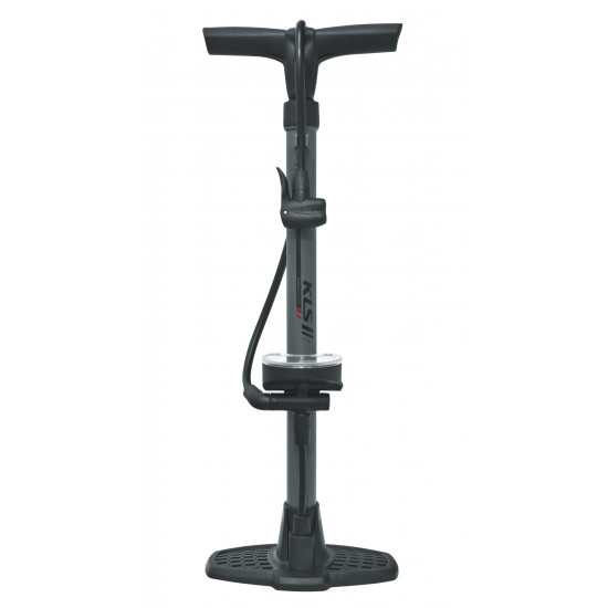 Насос підлоговий пластиковий з манометром KLS Twister Pro універсальний вентиль