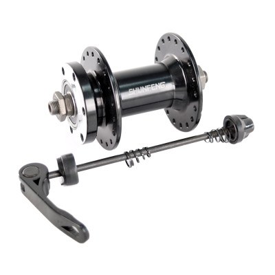 Втулка Shunfeng передня AL 3/8х14Gx36H 100х108, SF-A210FB, ексцентрик, пром-підшипник, чорна